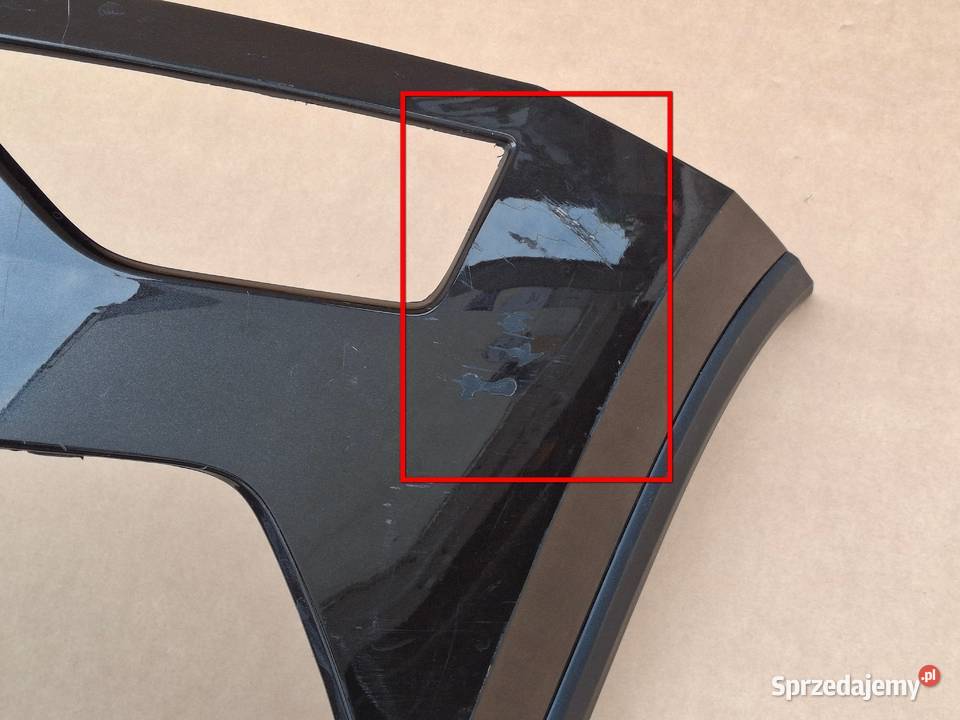 SKODA KAROQ ZDERZAK PRZÓD PRZEDNI SPRYSKI Bieleń