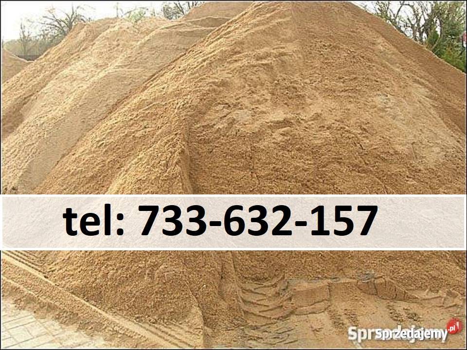 Piasek płukany 02 na wylewki tynki Posadzki Nowy Sącz