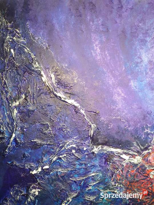 Obraz akrylowy abstrakcja tryptyk na płótnie 3x Dębica