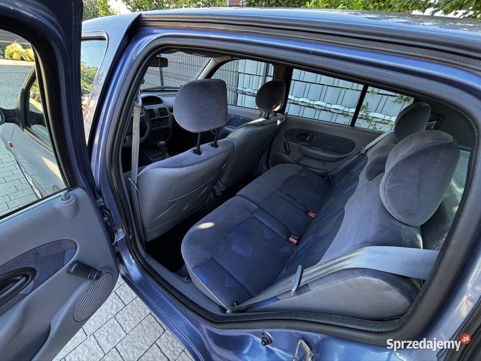 Renault Clio 2 automat 2000 189kkm zadbany wspomaganie kierownicy Łódź