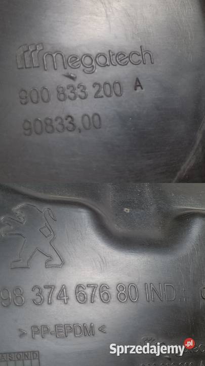 PEUGEOT 2008 II NADKOLE LEWY PRZÓD 9837467680 Pleszew