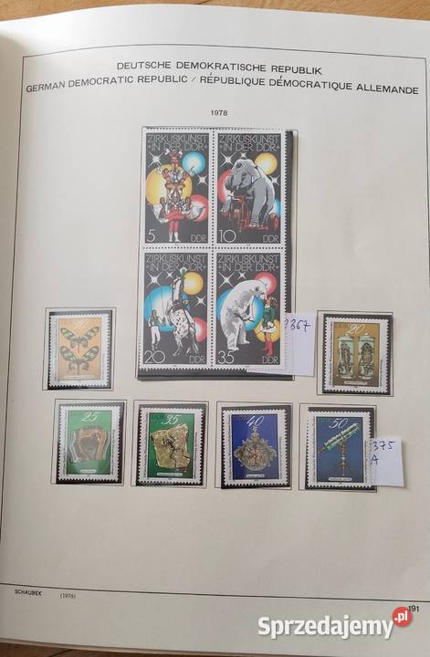 Schaubekklaser znaczków Niemiec czyste Kalisz