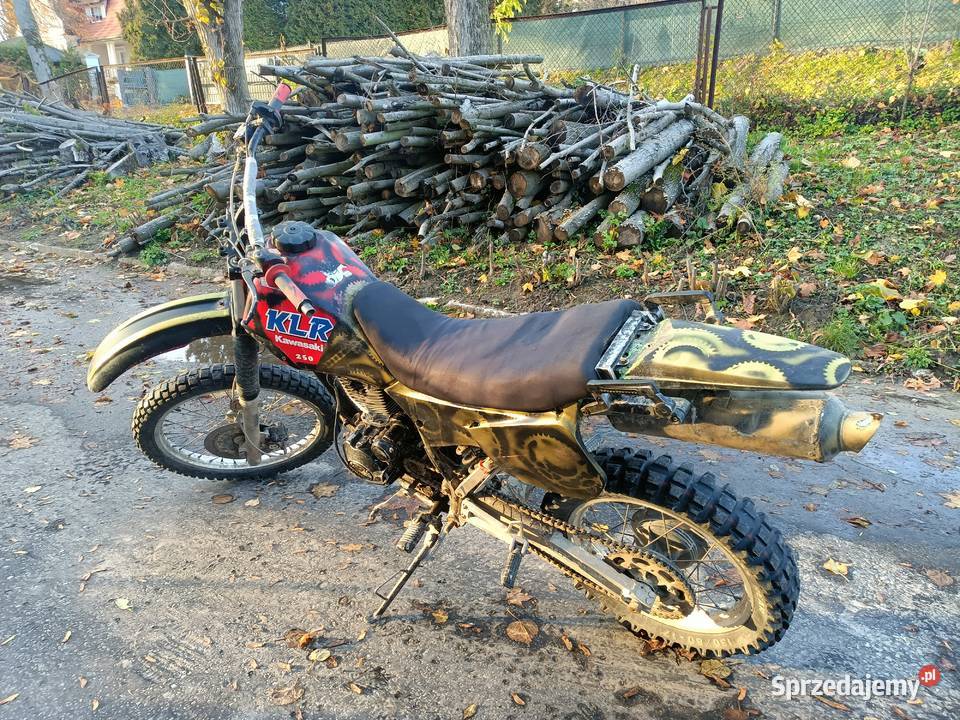 Kawasaki KLR 250 Loncin lubelskie Wierzchowiska Drugie