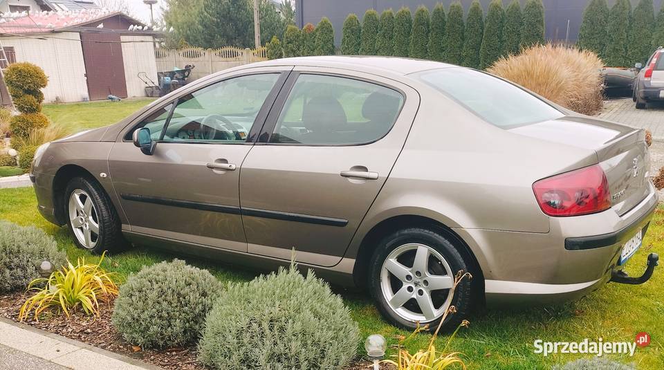 Peugeot 407 2007 r 18 benzyna gaz