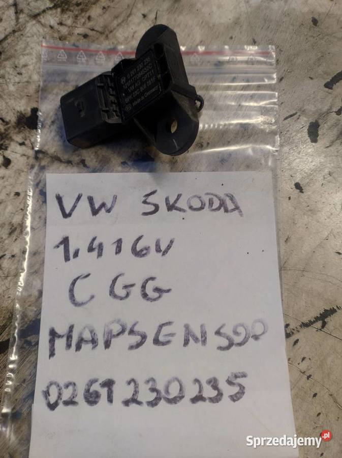 VW SEAT SKODA 14 16V CGG czujnik mapsensor osobowe Kielce