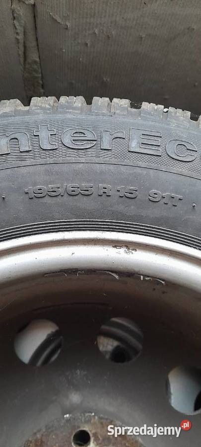 Alufelgi 15r 5x100 z oponami zimowymi Rzeszów