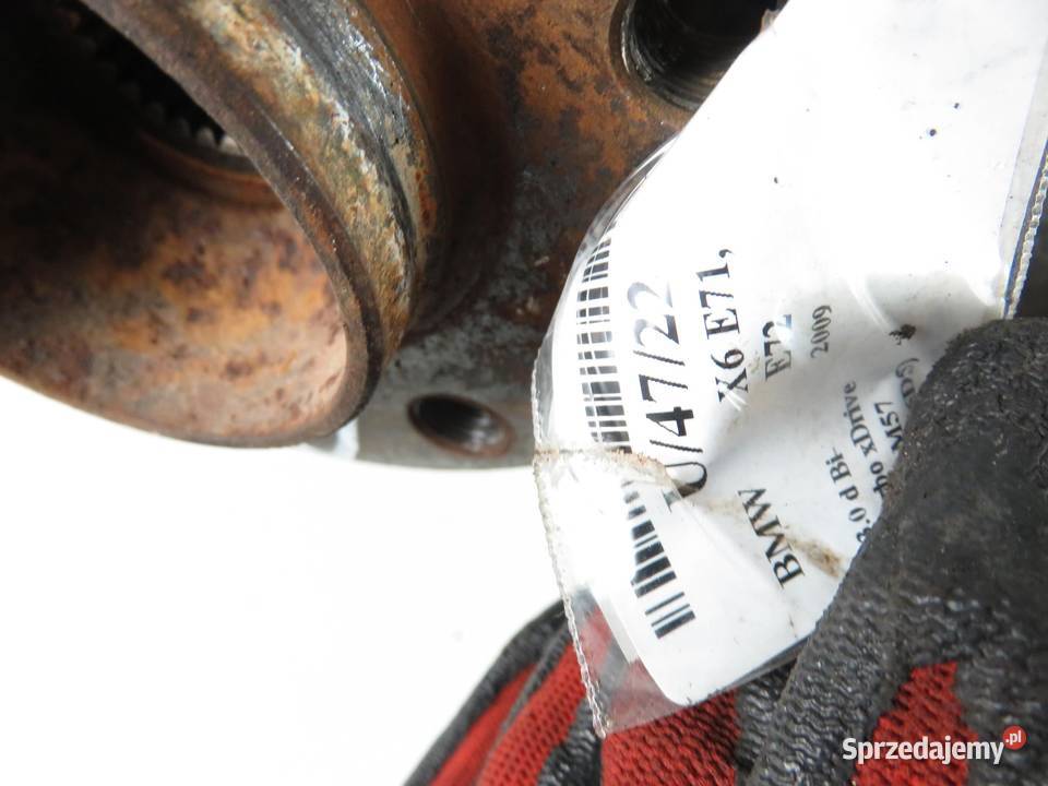 PIASTA TYLNA PRAWA BMW X6 E71 30 d