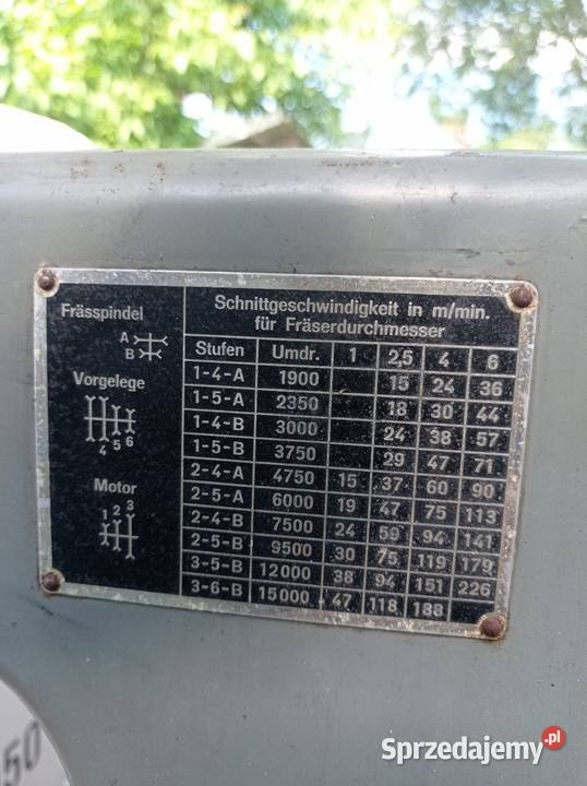 Maszyna do grawerowania Maszyny do obróbki i pakowania lubelskie sprzedam