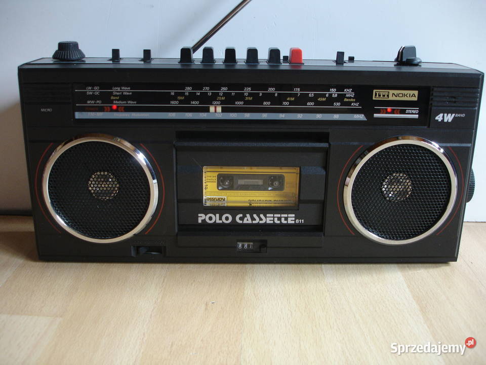 Radiomagnetofon ITT NOKIA Polo Cassette 811 Zielona Góra