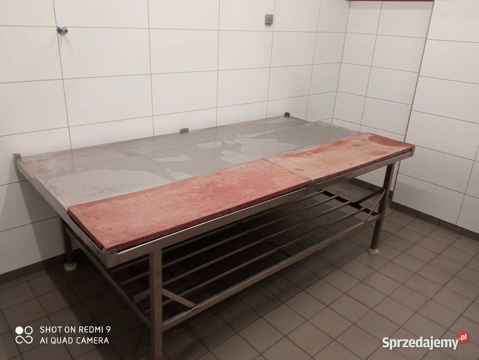 Stół nierdzewny roboczy rozbiorowy pod sprzedam