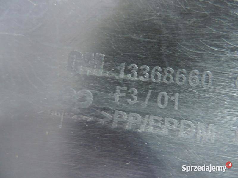 Opel Astra J IV LIFT zderzak przedni 13368660