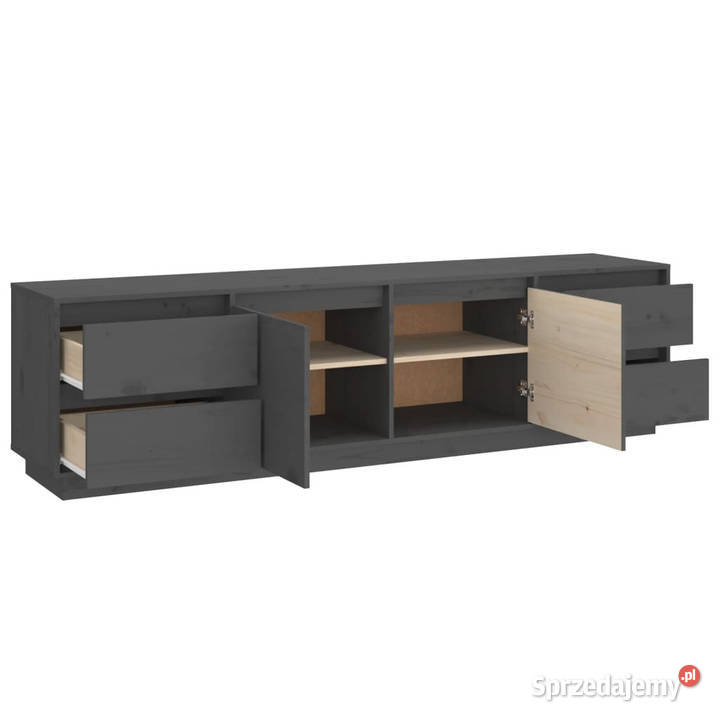 Szafka pod telewizor szara 176x37x475 lite Warszawa