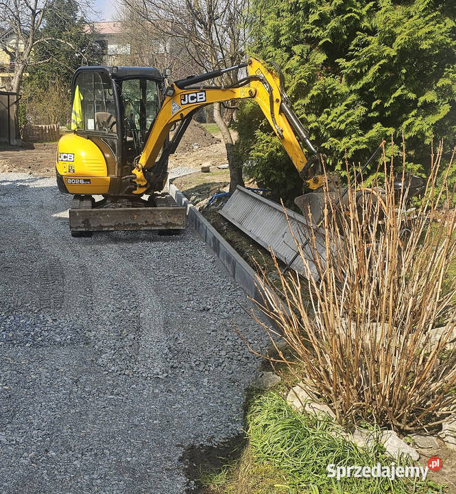 Usługi minikoparką wywrotką Kraków wykopy i
