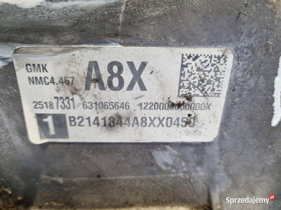 SKRZYNIA BIEGÓW Opel Mokka A Chevrolet Trax 16 Chełm