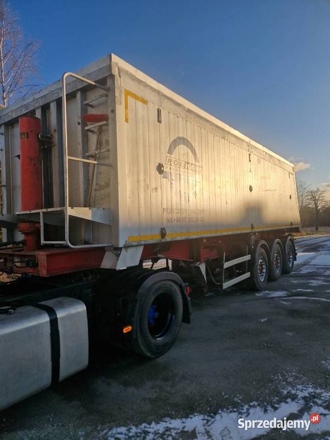 Wywrotka POLKON 43m3 niska masa własna cała Polkon