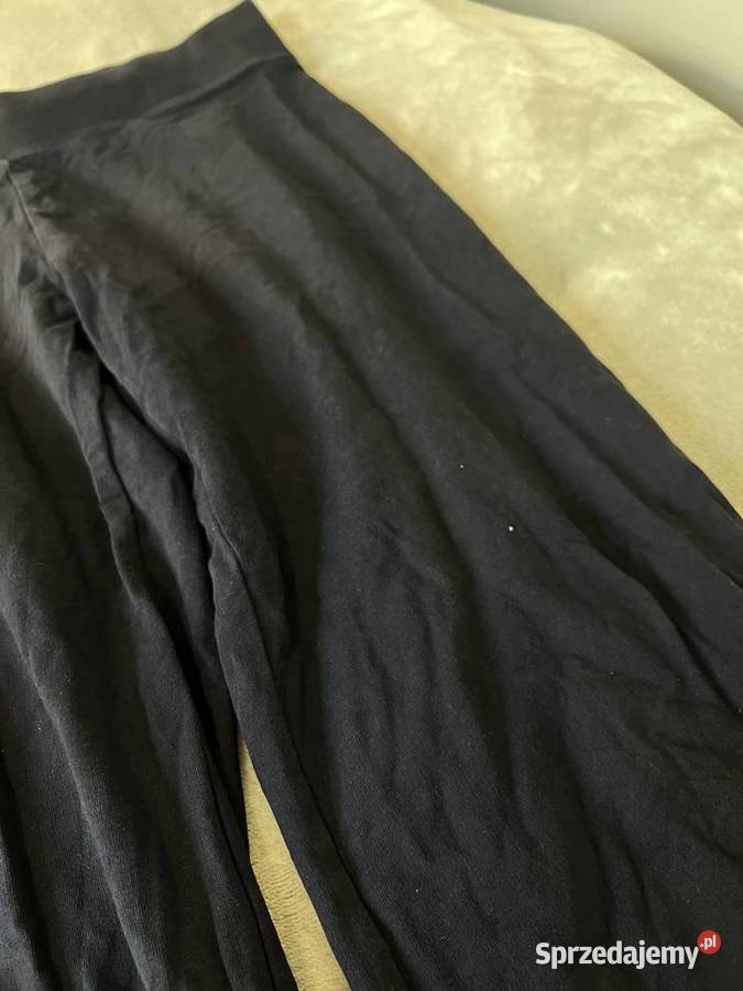 Spodnie dresowe do kostek granatowe czarne MS Jasło