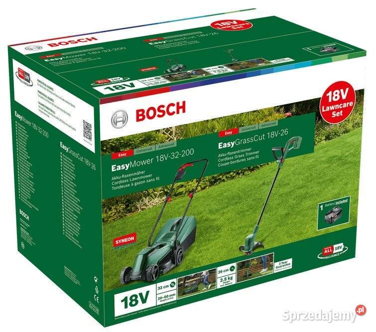 Kosiarka akumulatorowa BOSCH EasyMower 18V32200 Żdżary