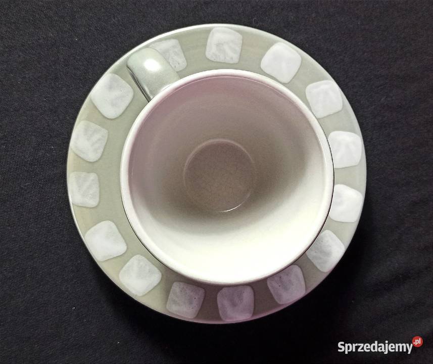 6 duo filiżanki i spodki ręczna robota zestaw Porcelana i szkło Jasień