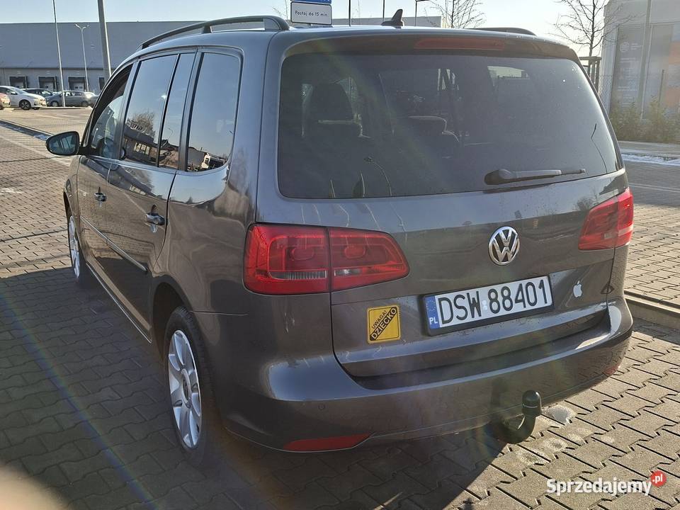 VOLKSWAGEN TOURAN 201011r 16tdi 7 osób klima Wrocław