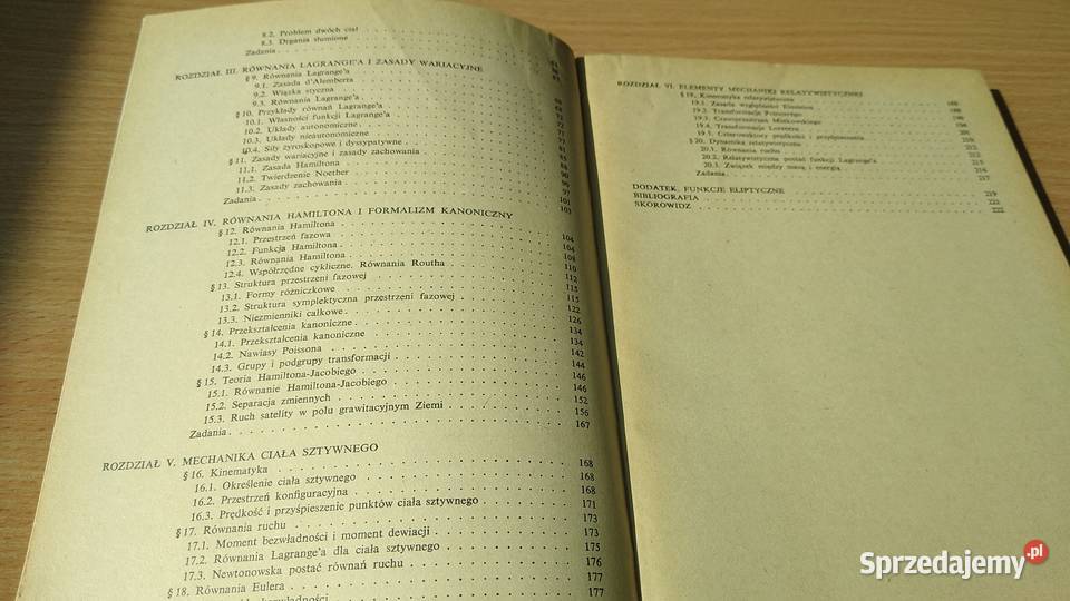 Mechanika klasyczna  Roman Stanisław Ingarden pomorskie sprzedam