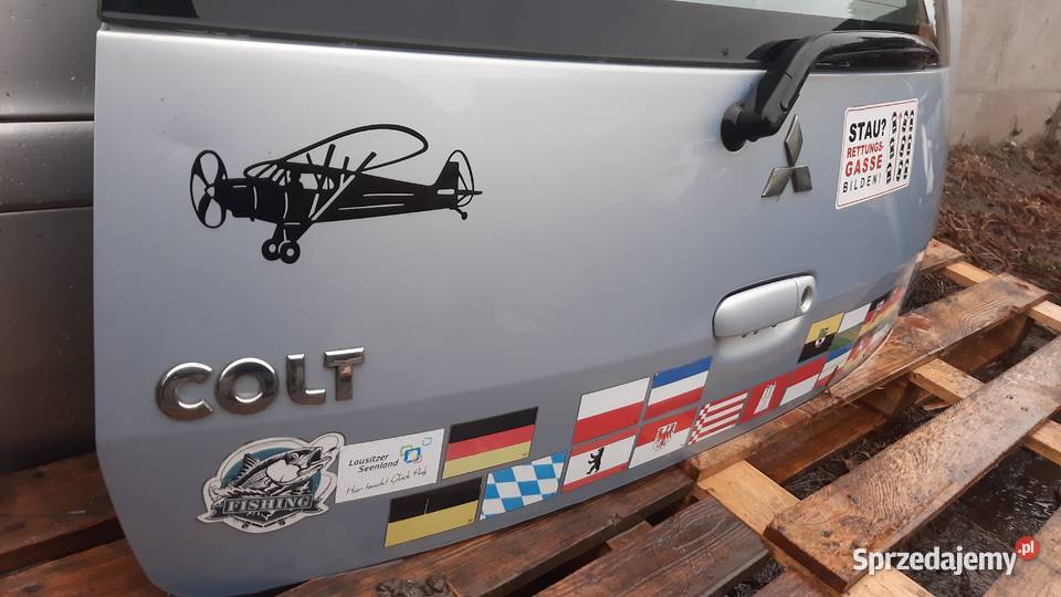 klapa kompletna Mitsubischi Colt Z30 do montażu dolnośląskie Dębno