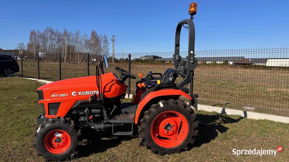 Mikrociągnik Kubota EK1261 4x4 DIESEL GWARANCJA Gdańsk