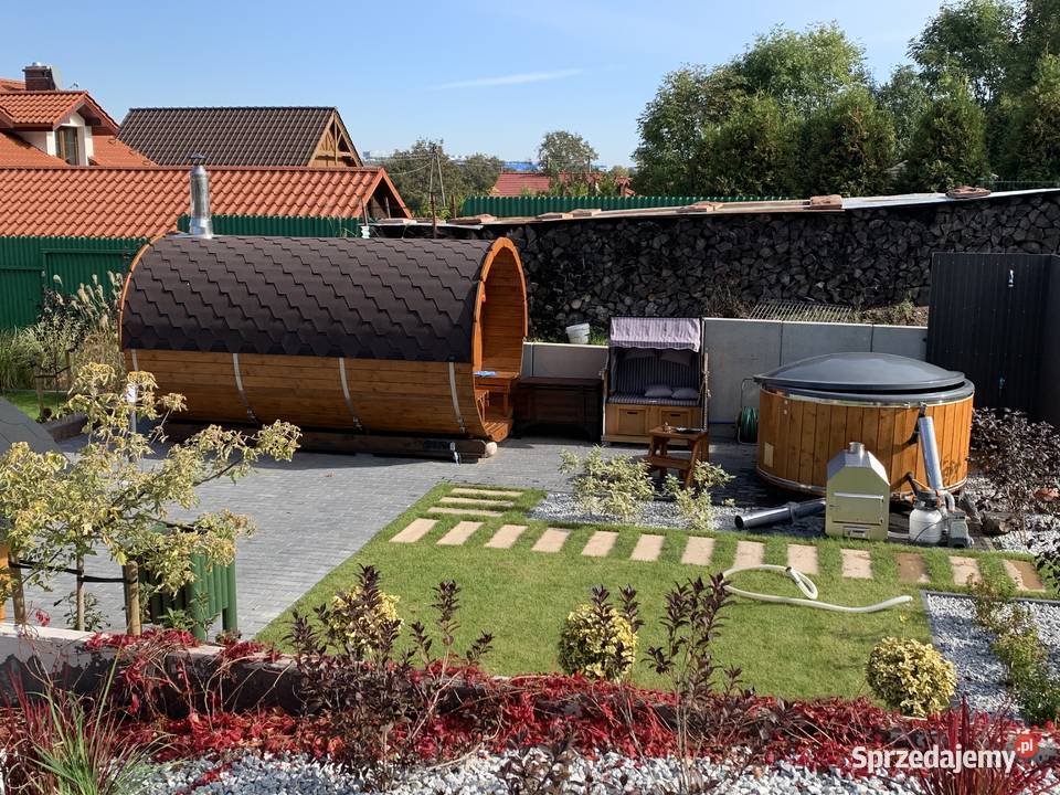 Bania Ruska Sauna Ogrodowa Gorąca Beczka Balia Włocławek