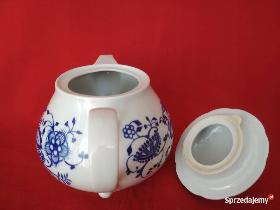 Dzbanek do herbaty wzór cebulowy Zwiebelmuster Koszalin