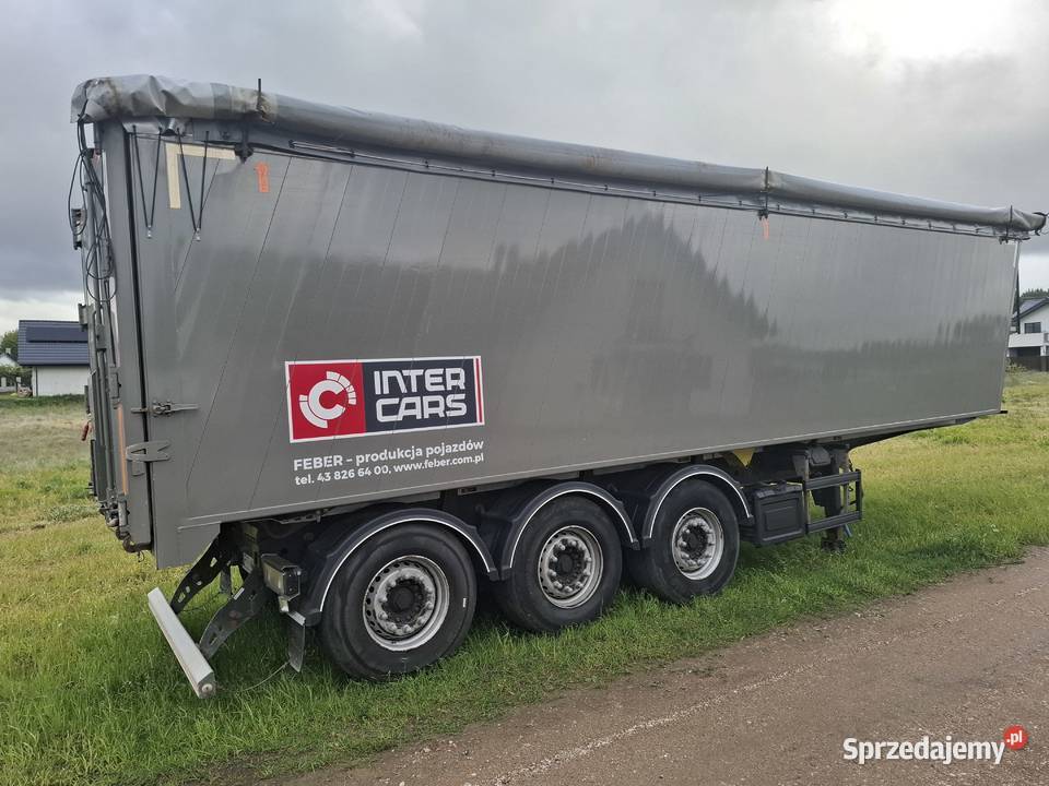 Naczepę wywrotkę INTER CARS FEBER 52m3 wywrotki podlaskie Osowicze