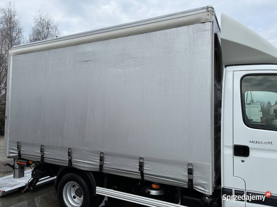 Zabudowa Iveco Mascott Garaż Kontener Firanka