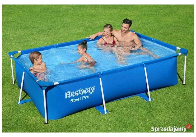 Basen Ogrodowy Stelażowy 259 x 170 x 61 Bestway Bielsk Podlaski