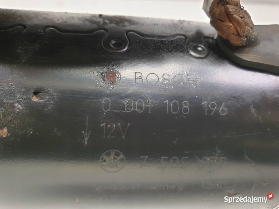 ROZRUSZNIK BMW E46 18 20 i ROZRUSZNIK bosch Rudka