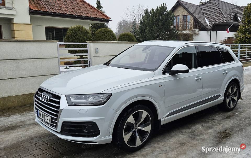 Sprzedam Audi Q7 30 TDI 7 os 272 160 2015r Q7 Warszawa