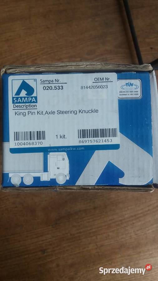 Komplet zestaw naprawczy zwrotnicy Man ciężarowe Kraków