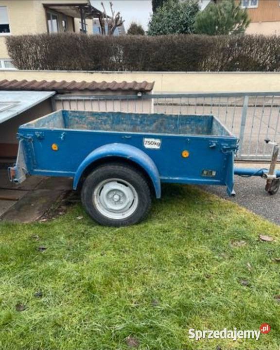 Przyczepka 750 z Niemiec dolnośląskie Gierałtów