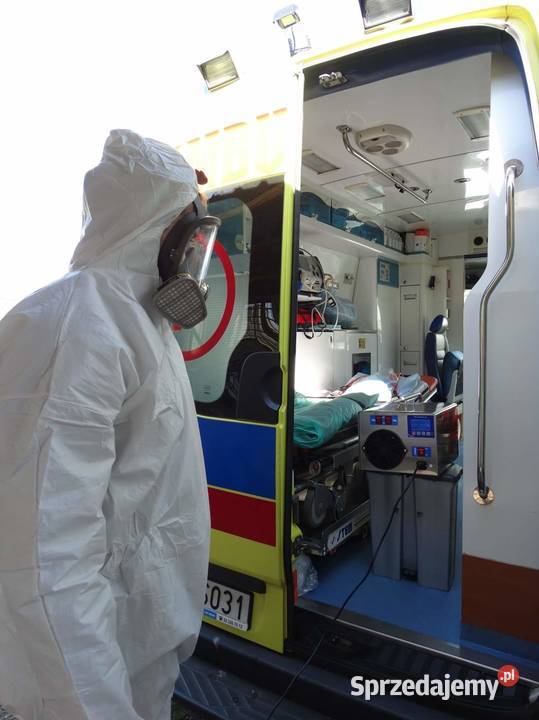 Ozonowanie zamgławianie ULV dezynfekcja miejsc Łódź