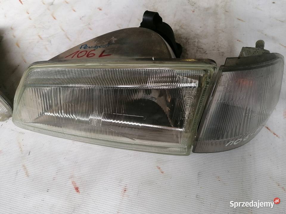 lampy przód lewa prawa z kierunkowskazami Lampy przednie łódzkie Piotrków Trybunalski sprzedam