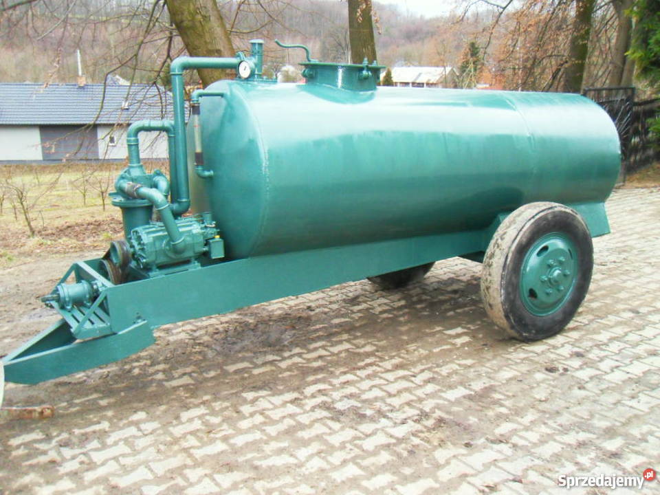 BECZKOWÓZ 4000 l beczka asenizacyjna szambiarka Ułanowice
