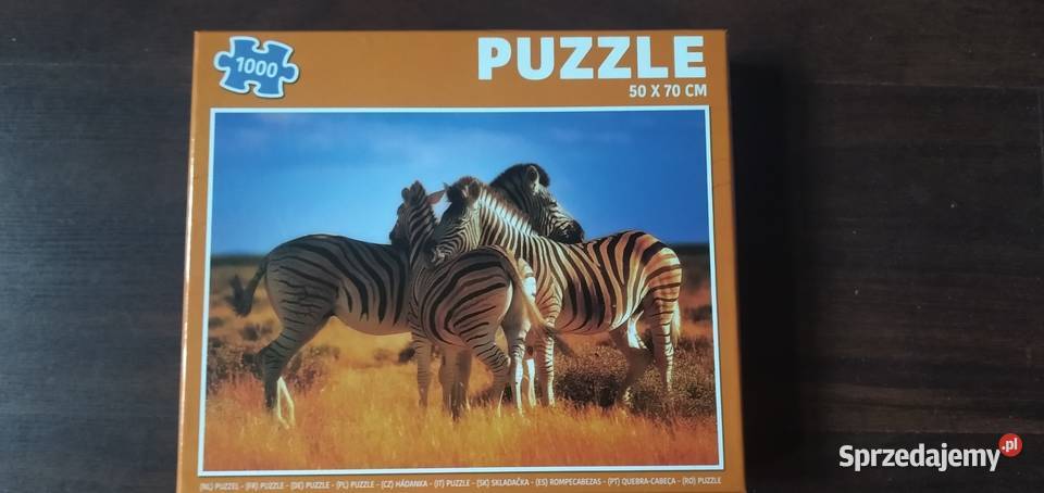 Puzzle ułożone 1000 elementów Puzzle Piekary Śląskie