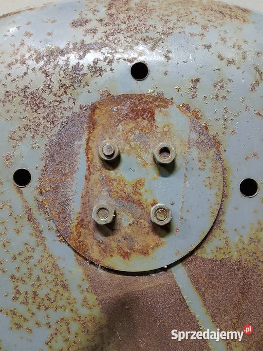 Stare siedzisko siedzenie metalowe Ursus PRL