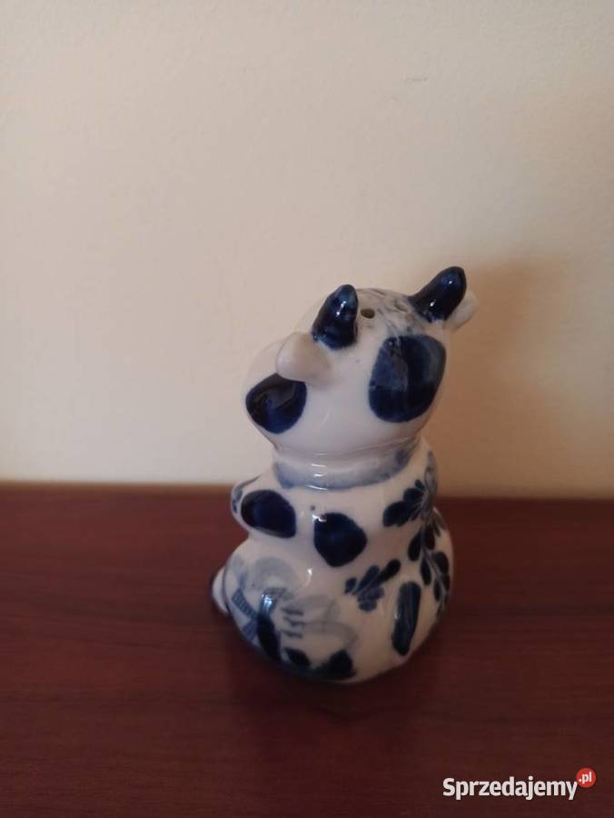 Delft Deco Solniczka pieprzniczka Krowa Bielsko-Biała