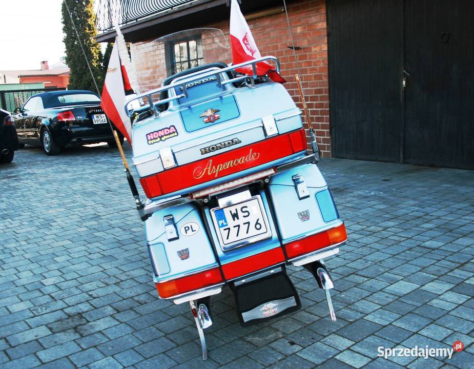 Goldwing GL 1200 10 lat w jednych rękach Siedlce