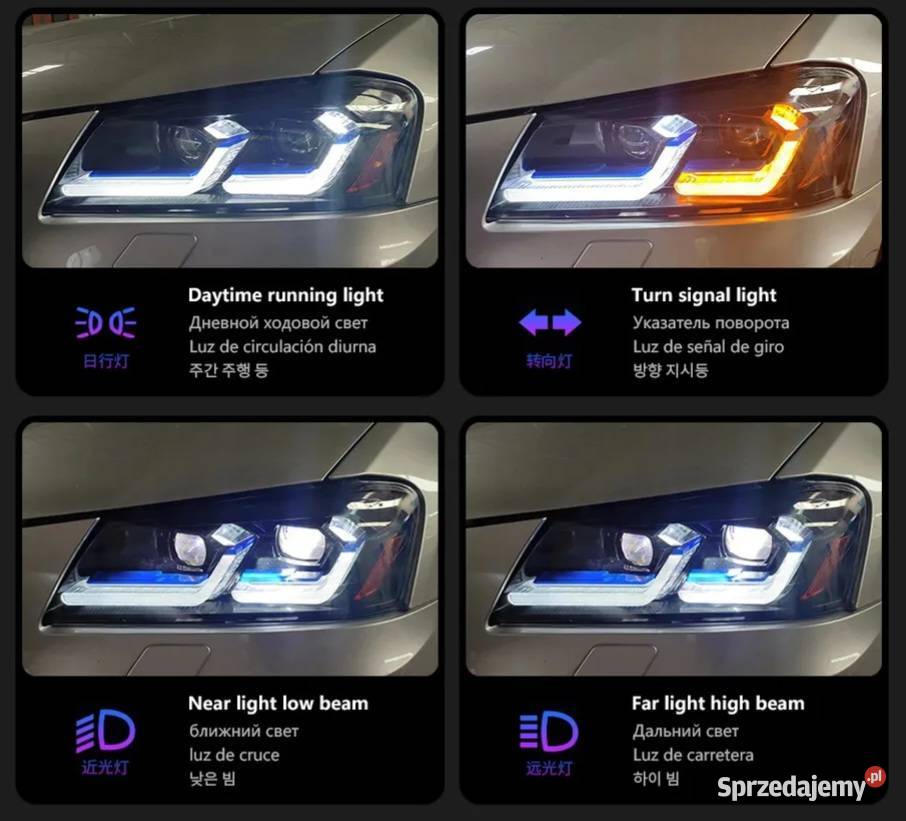 NOWE lampy przednie lampa przód BMW X3 F25 X4 łódzkie Bełchatów sprzedam