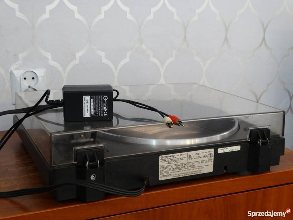 Gramofon Pioneer 221 automat sprawny igła