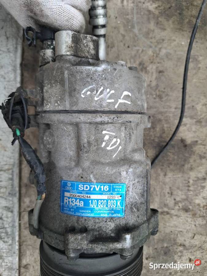 Sprężarka Kompresor Klimatyzacji Volkswagen Golf Wisznice sprzedam