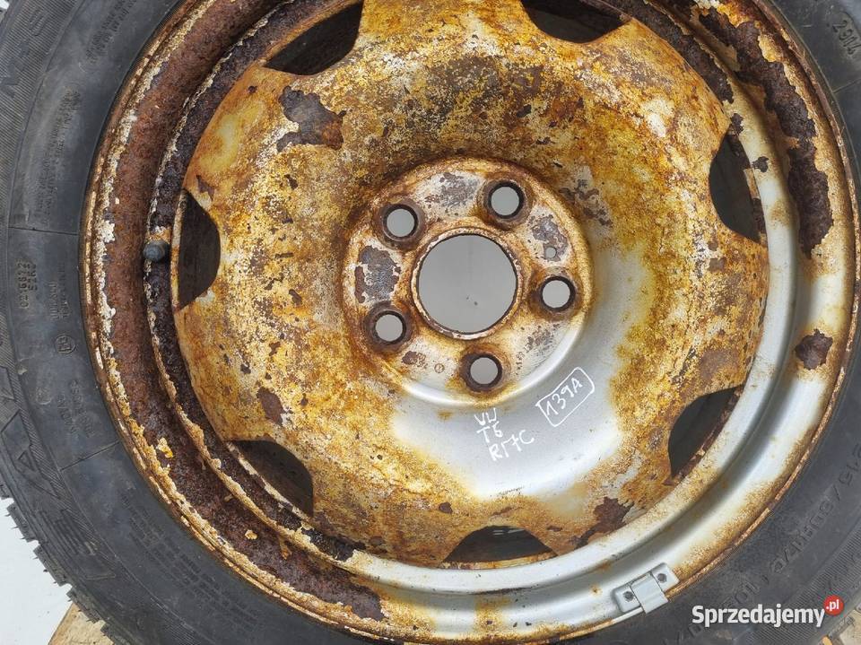 VW Transporter T5 KOŁO ZAPASOWE Zapas 21560 R17C stalowe Chełm