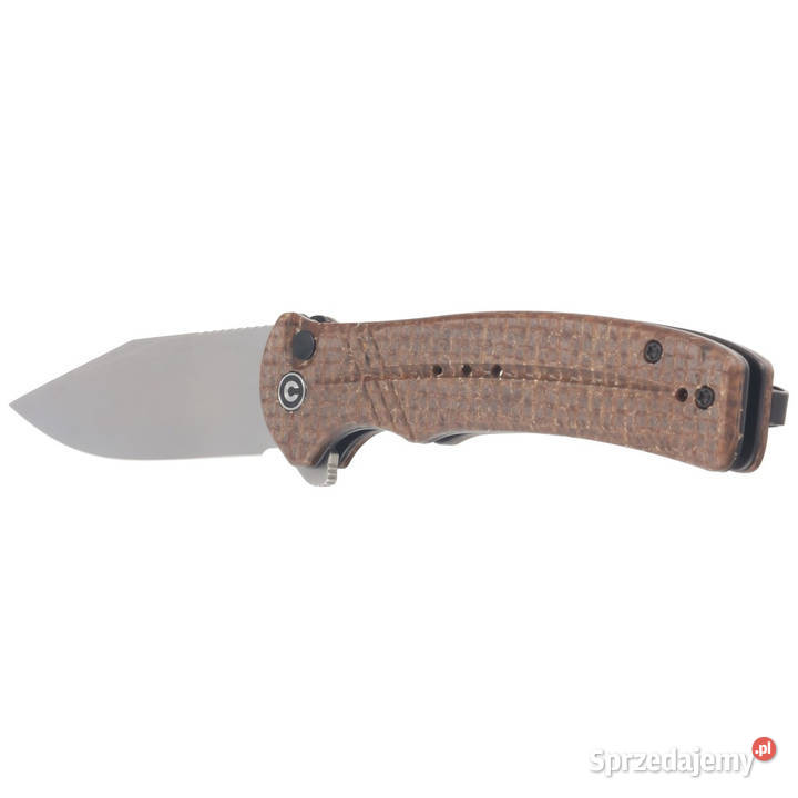 Nóż składany CIVIVI Cogent Brown Micarta Silver Warszawa