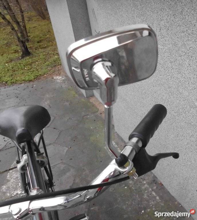 Lusterko do roweru stylowego Nowe chromowane Warszawa