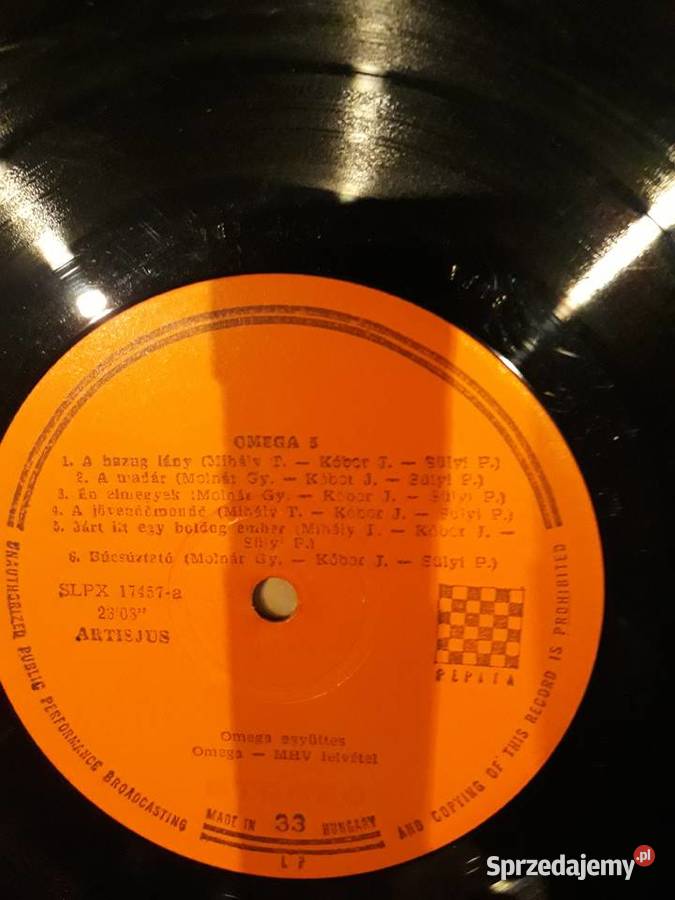 OMEGAOmega 5 album 1973 płyta winylowa Rzeszów