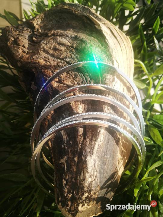 kolczyki lustro lusterko lustrzane wiszące Warszawa